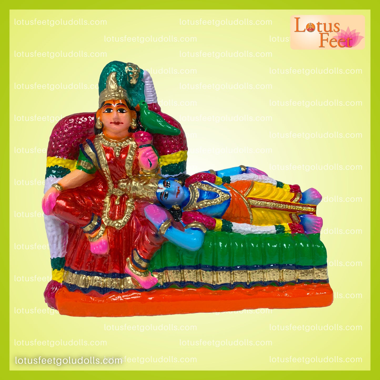 Andal Rangamannar (Paper Mache)