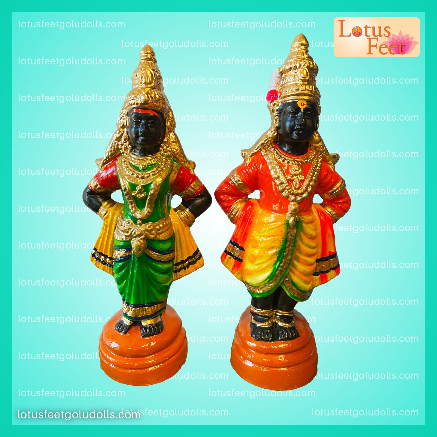 Pandurangan Raghumayee 10" (Clay Set)