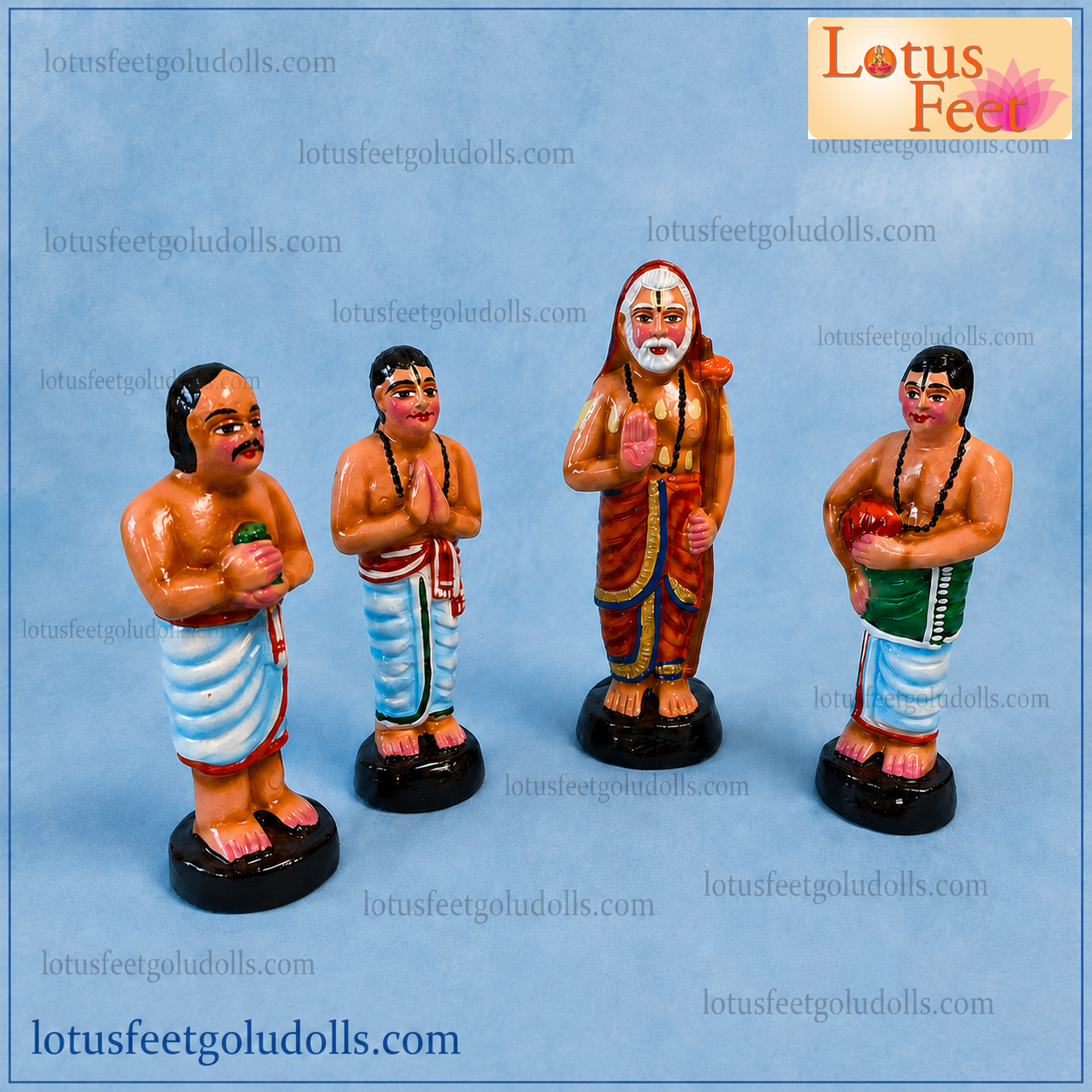 Raghavendra Appannacharya Abayam 7-8" (Paper Mache)
