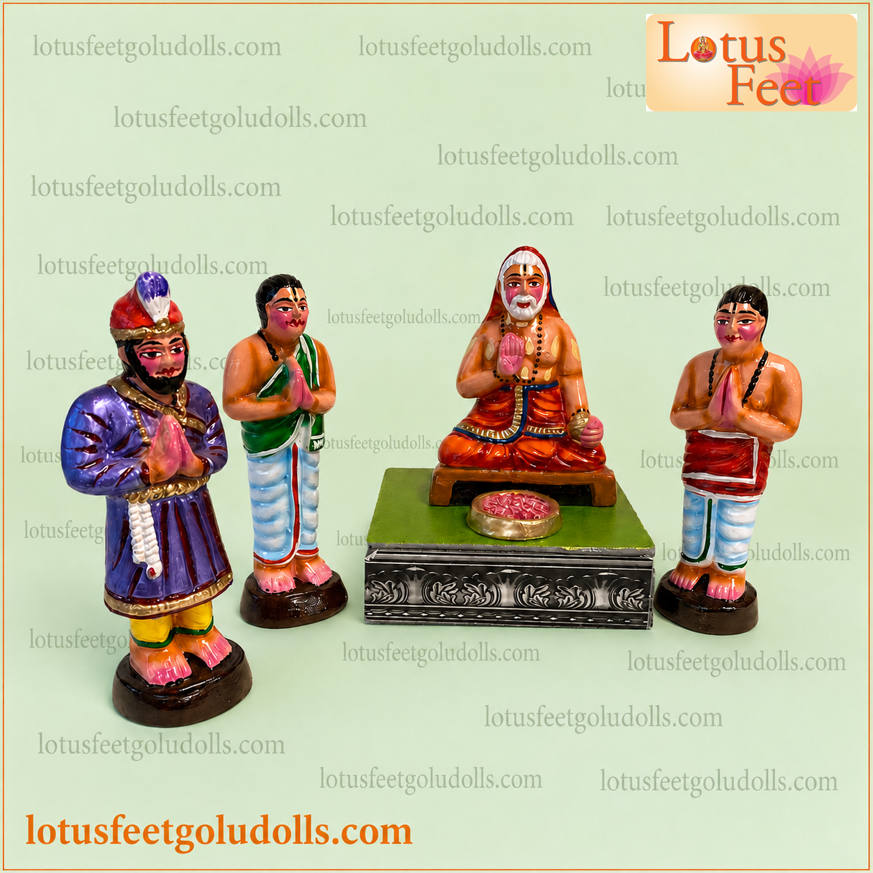 Raghavendrar Nawab Story Set (Paper Mache Set)