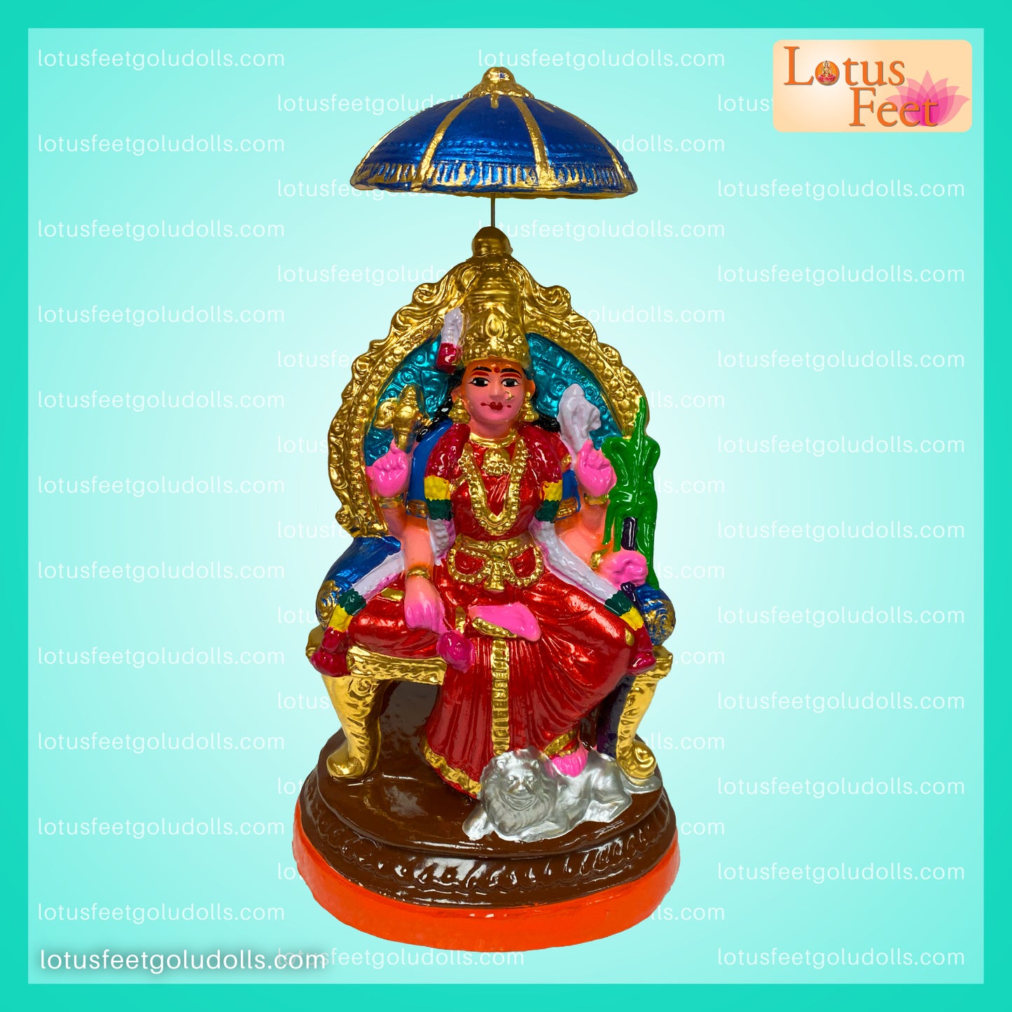 Raja Rajeshwari 10" (Clay)