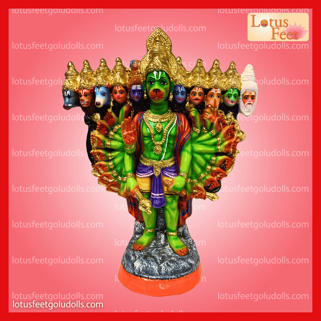 Viswa Roopa Hanuman 22"(Paper Mache)