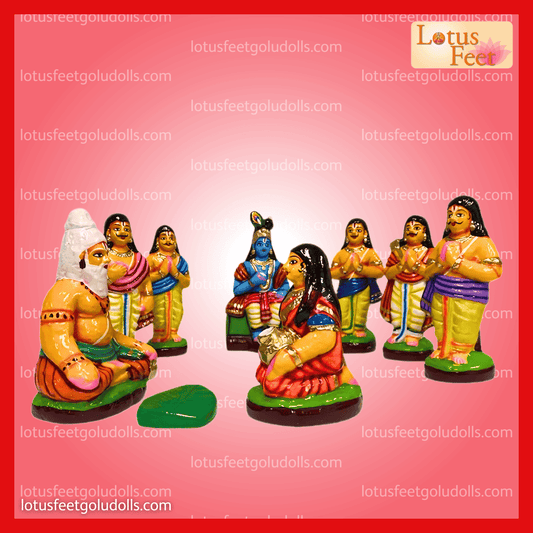 Akshya Pathram Set (Scene from Mahabharatham)