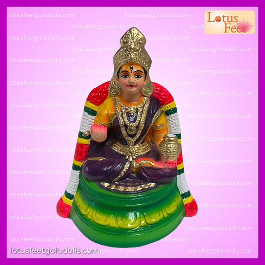 Annapurni 12"(Paper Mache) Divine Mother who feeds the World