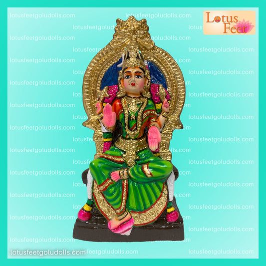 Bhuvaneshwari 12" (Paper Mache) The Supremen Goddess