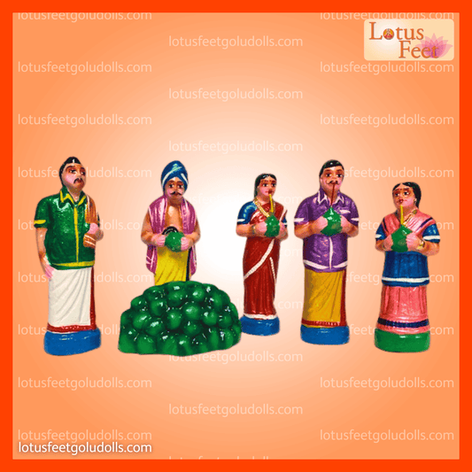 Coconut Water Set 7" (Clay Set)