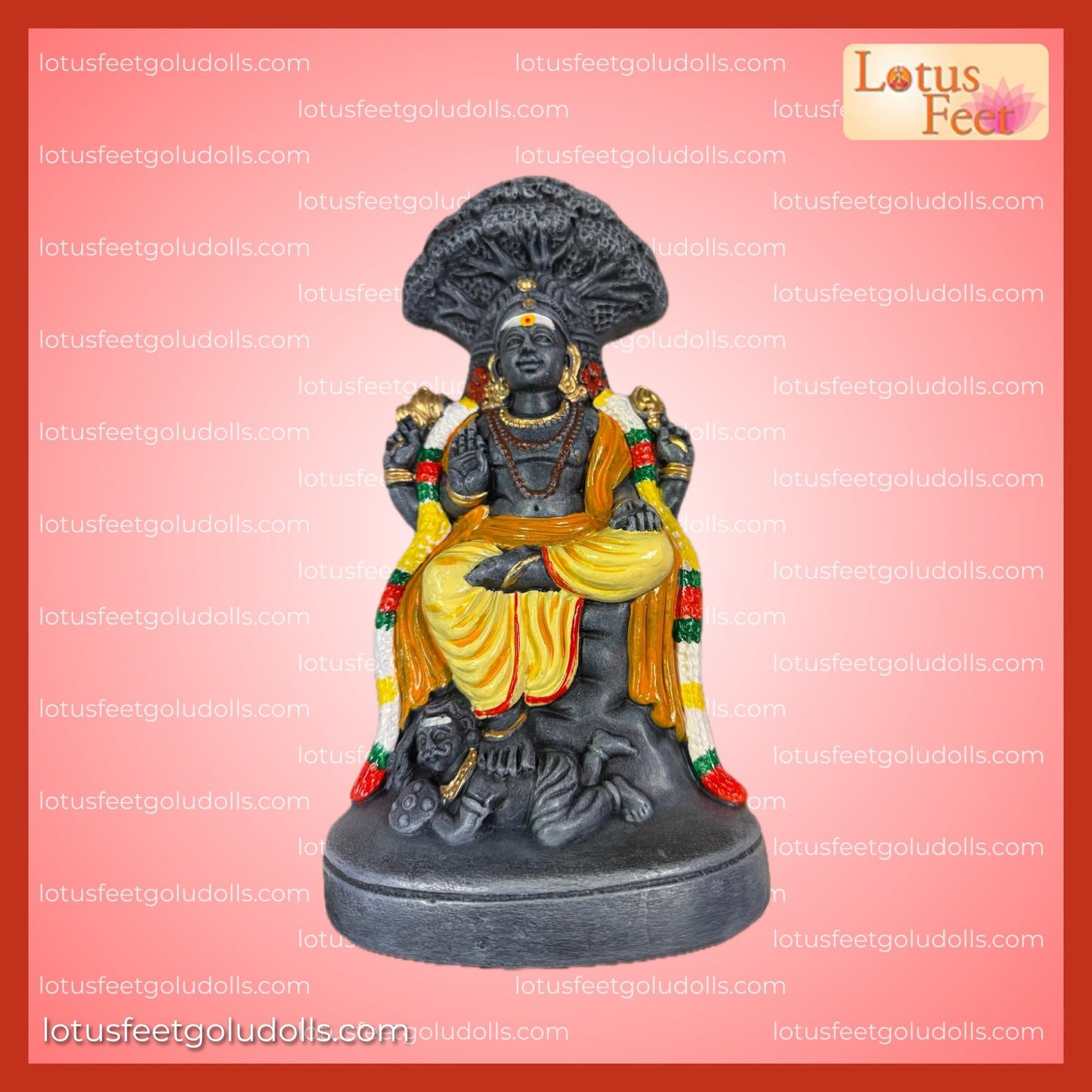 Dhakshinamurthy 10" (Stone Finish) Divine Guru of Wisdom