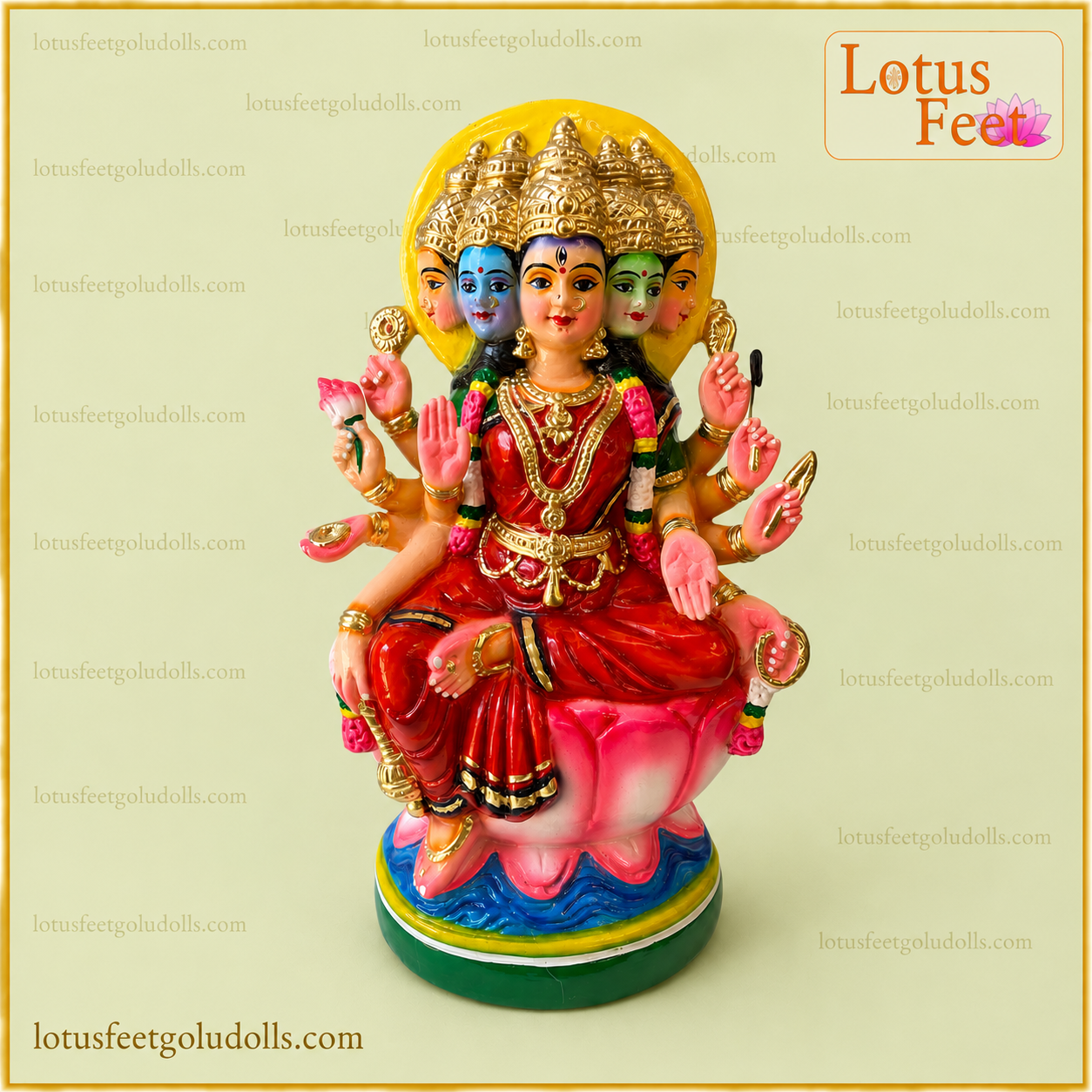 Gayathri Devi 18" (Paper Mache)