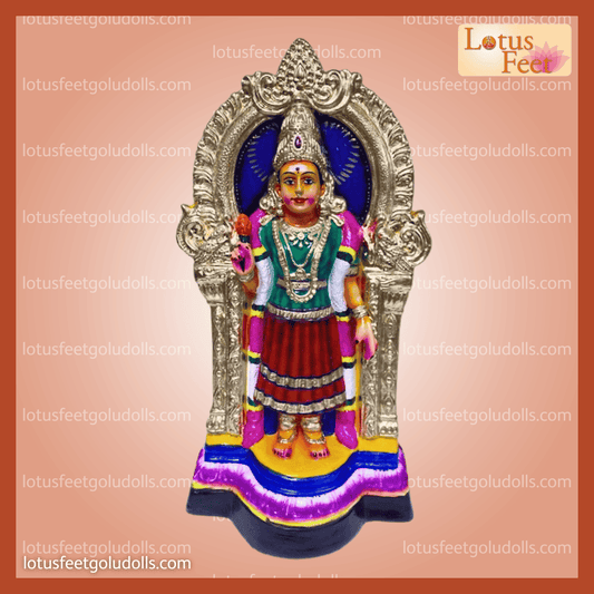 Gomathy Amman 21" (Paper Mache)