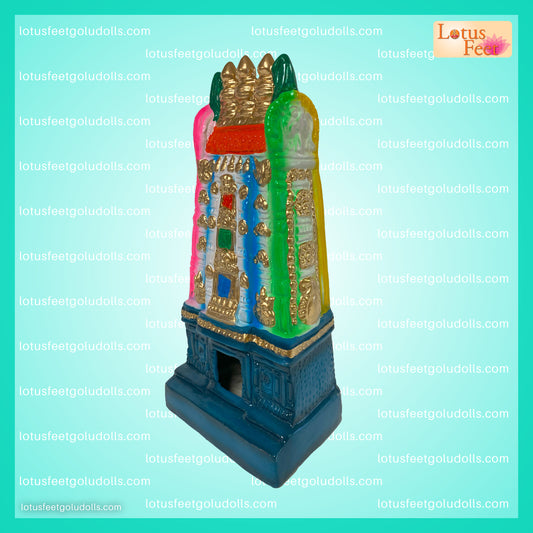 Gopuram 12" Majestic Temple Towers (Paper Mache)