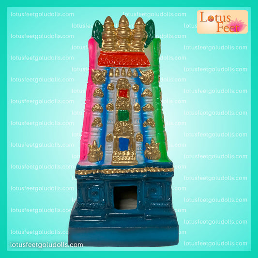 Gopuram 12" Majestic Temple Towers (Paper Mache)