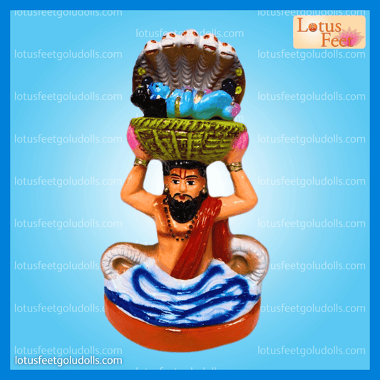 Krishna Leela -  Baby Krishna with Vasudevar