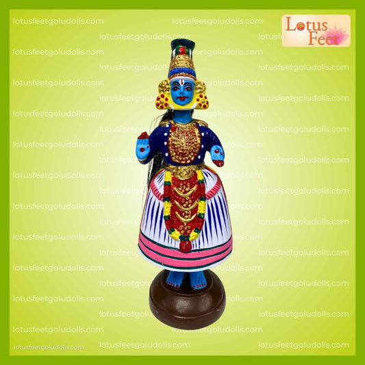 Kathakali Doll - (Paper Mache set of 2) Masterpiece of Kerala’s Heritage for Your Golu