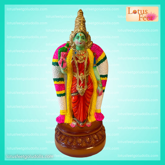 Meenakshi Amman 16" (Paper Mache)