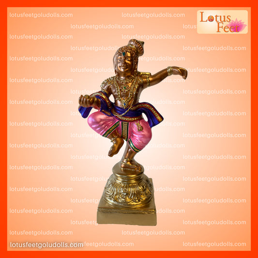 Navaneetha Krishnan 14" ( Paper Mache)