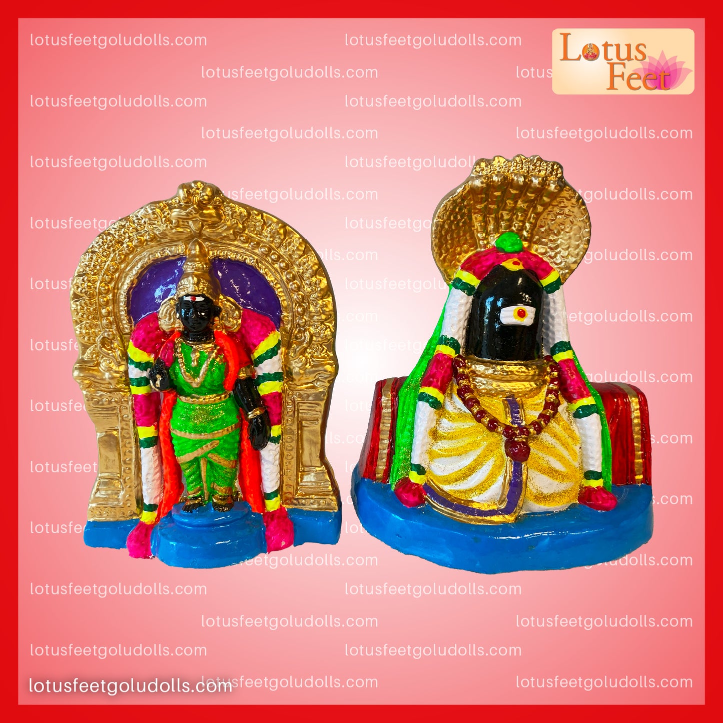 Nellayappar & Gandhimathi Set (Clay)