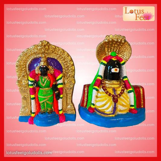 Nellayappar & Gandhimathi Set (Clay)