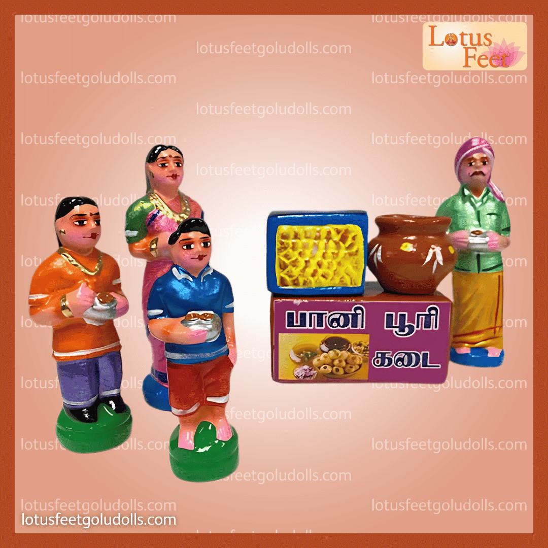 Paani Poori Stall - Spice up your Golu