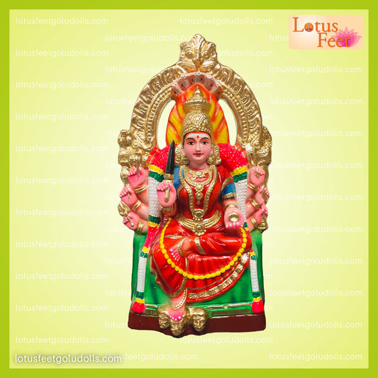 Samayapuram Mariamman 16" (Paper Mache) The Supreme Mother