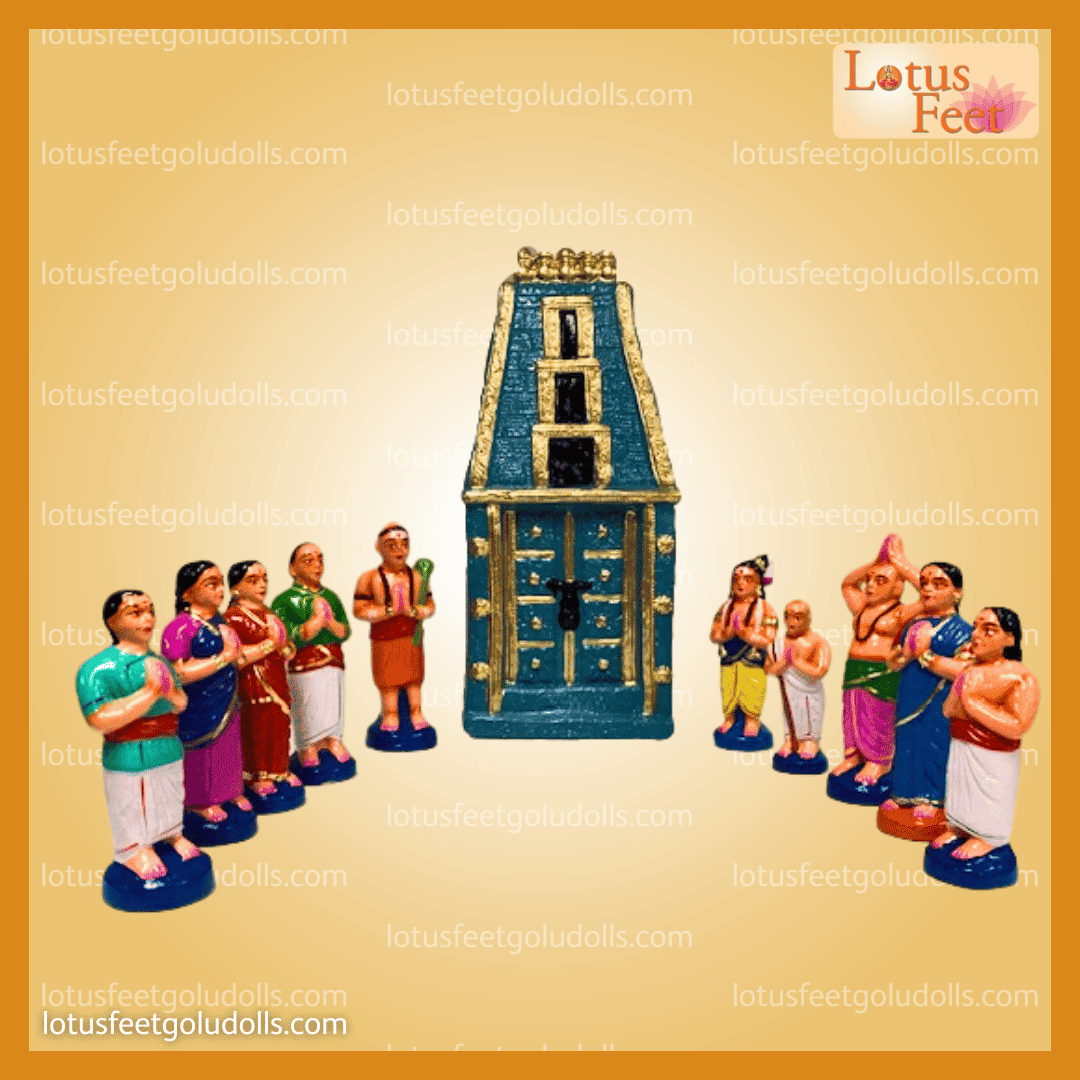 Thiru Navukku Arasar Padasthalam Set (Clay Set) Miracle of Music & Bhakthi