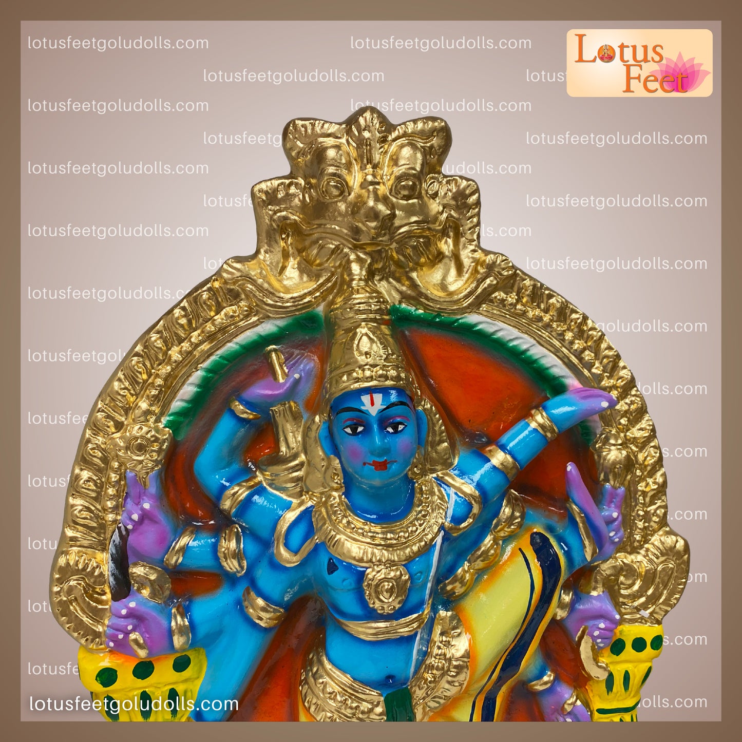 Ulagalantha Perumal 20" (Paper Mache)