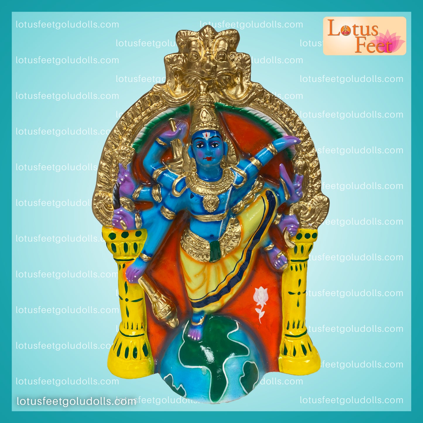 Ulagalantha Perumal 20" (Paper Mache)