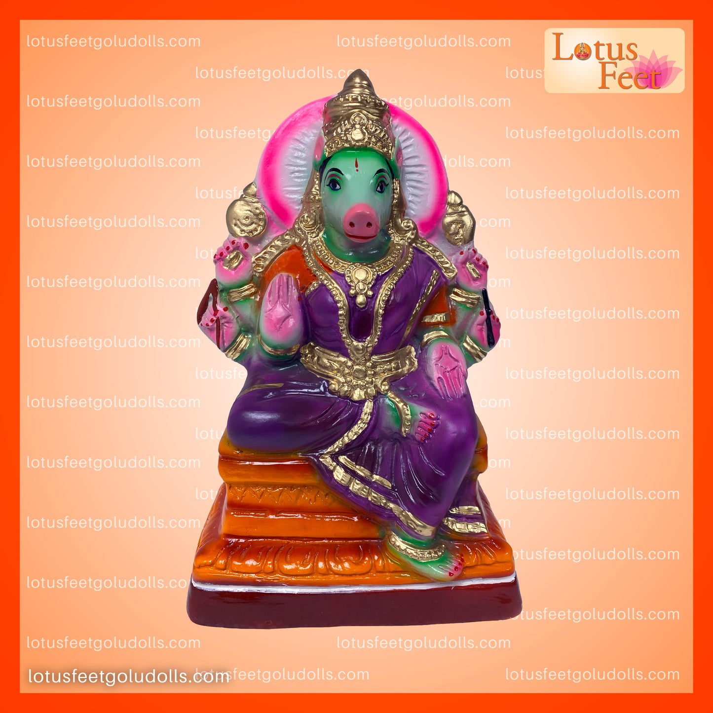Varahi 12" (Paper Mache)