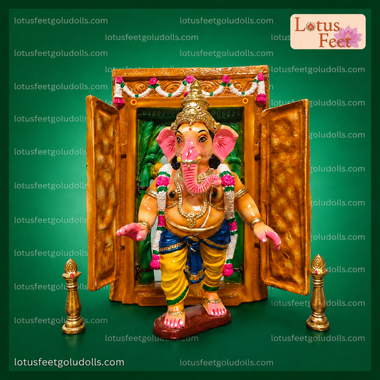 Vasthu Ganapathy Set 20" (Paper Mache) Auspicious Beginnings