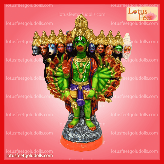 Viswa Roopa Hanuman 22"(Paper Mache)
